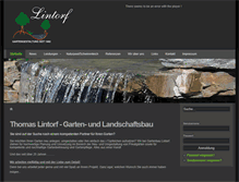 Tablet Screenshot of lintorf-galabau.de